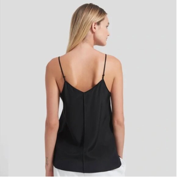 ATM Anthony Thomas Melillo Black Silk Cami Small - Picture 2 of 6